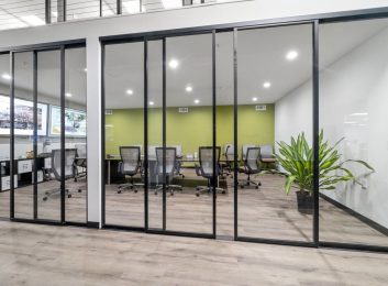 Glass conference room in Georgia