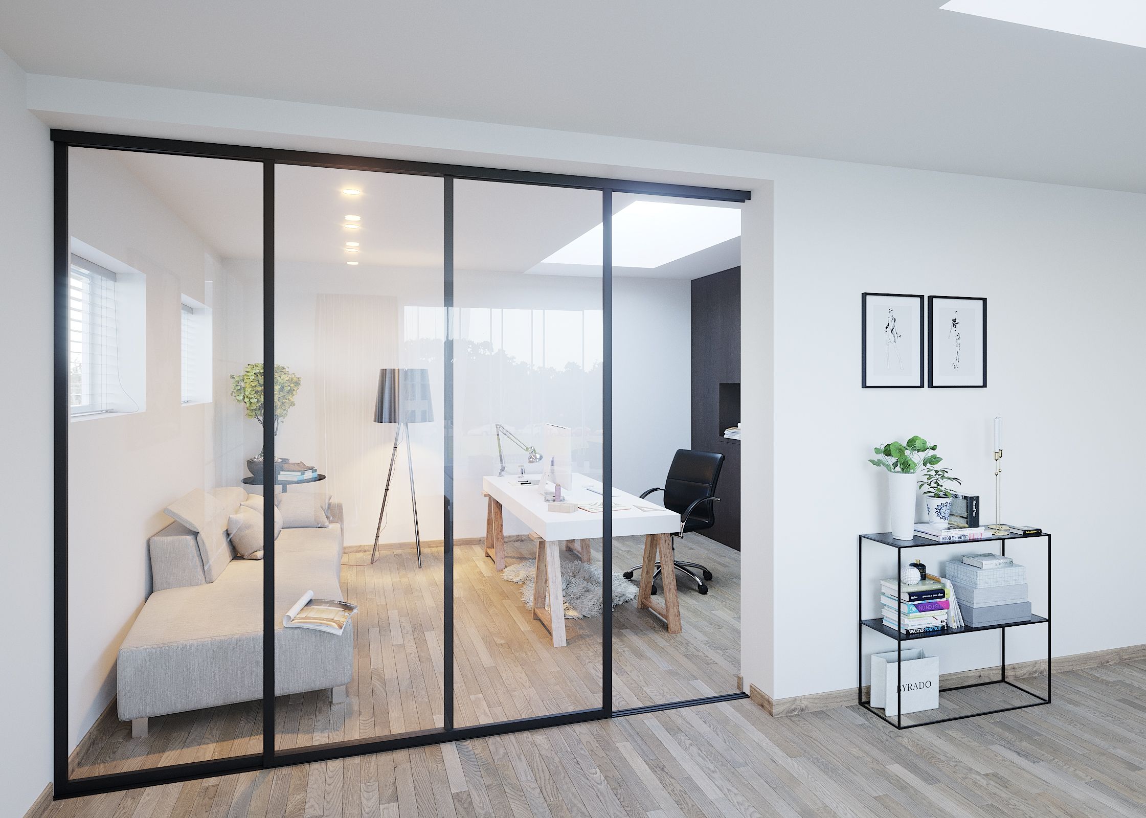 Gedwongen voorzichtig Manga Home Office Glass Partition Walls | Cubicles | Conference Room | Doors22