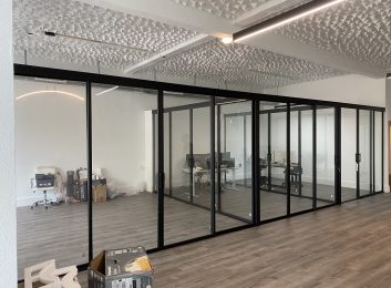 Glass Partitions Conference Room – mortgage broker in Nevada
