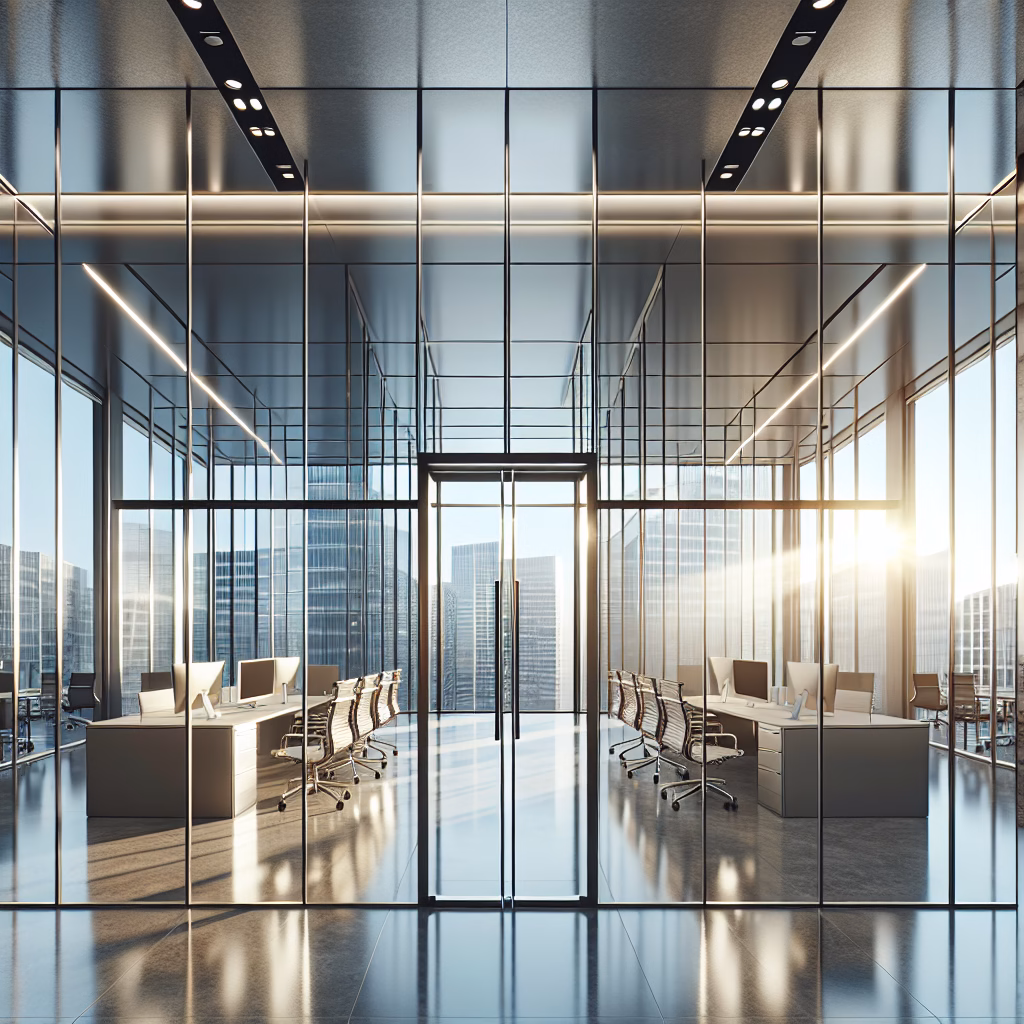 Balancing Transparency and Privacy: The Benefits of Steel Framed Glass Partitions in Modern Offices