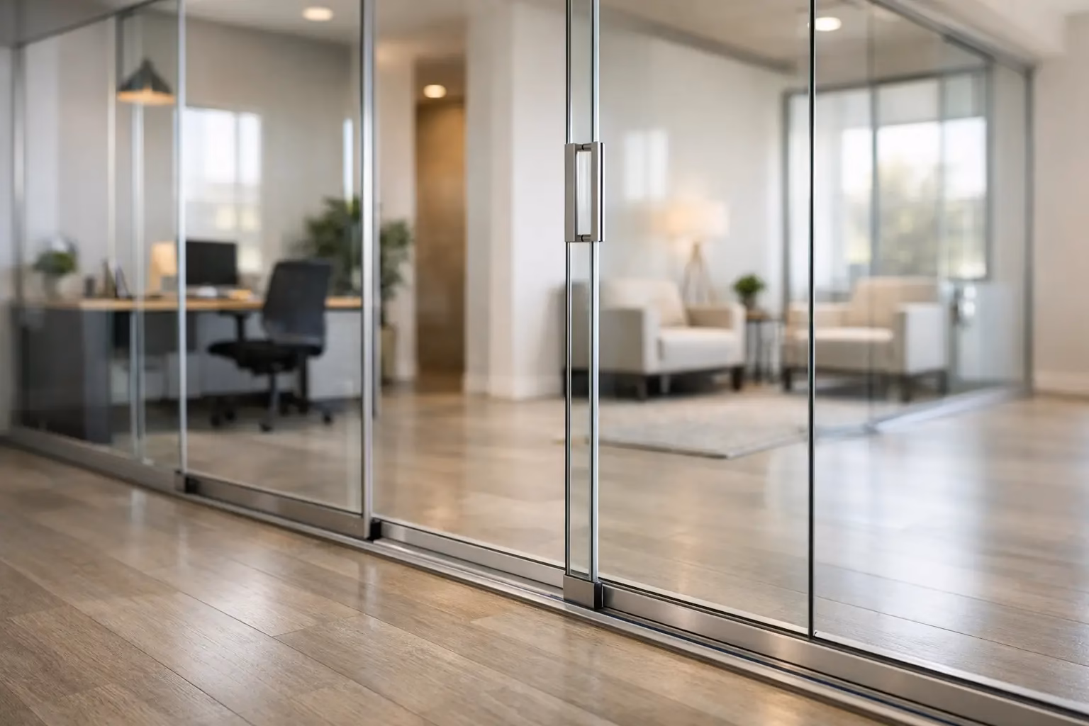 Bottom Rolling Glass Door System Guide