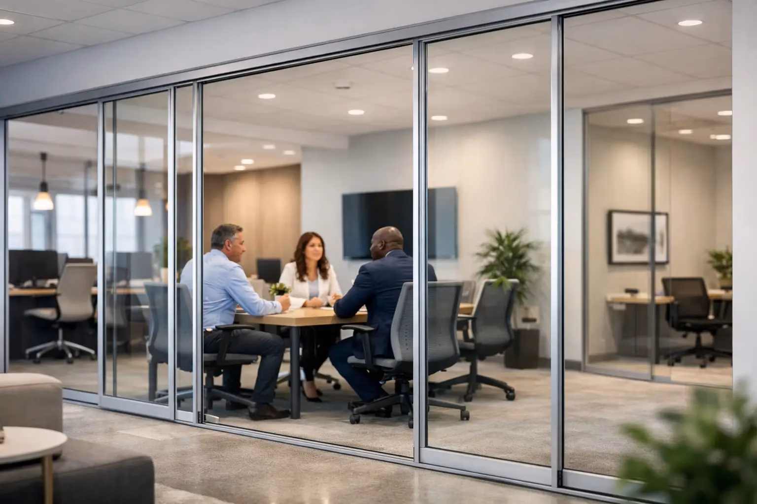 Movable Office Glass Walls That Work Harder