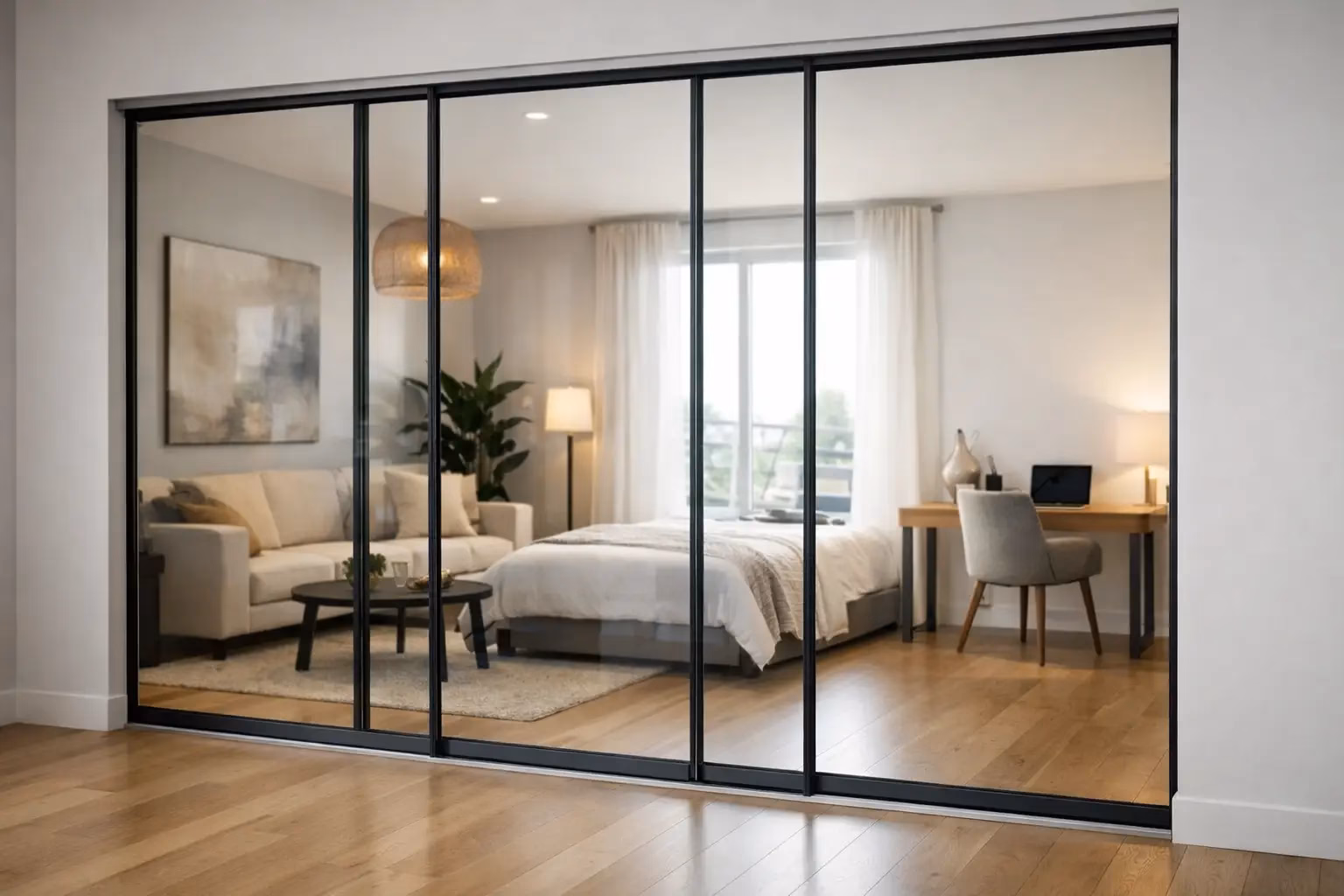 Residential Glass Room Divider Ideas