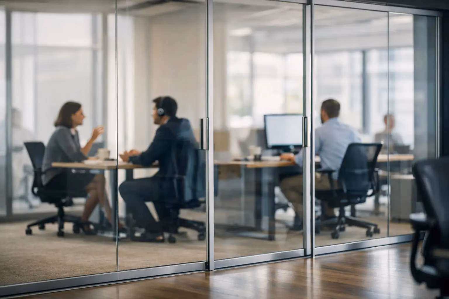 Are Glass Office Walls Soundproof? What to Expect
