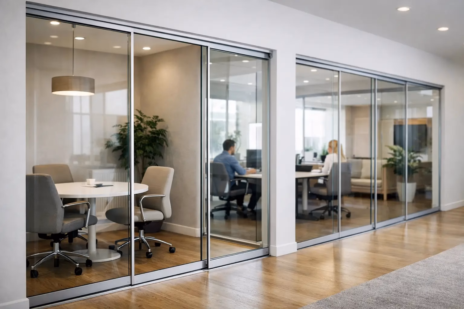 Glass Partition Design Trends for Flexible Workspaces
