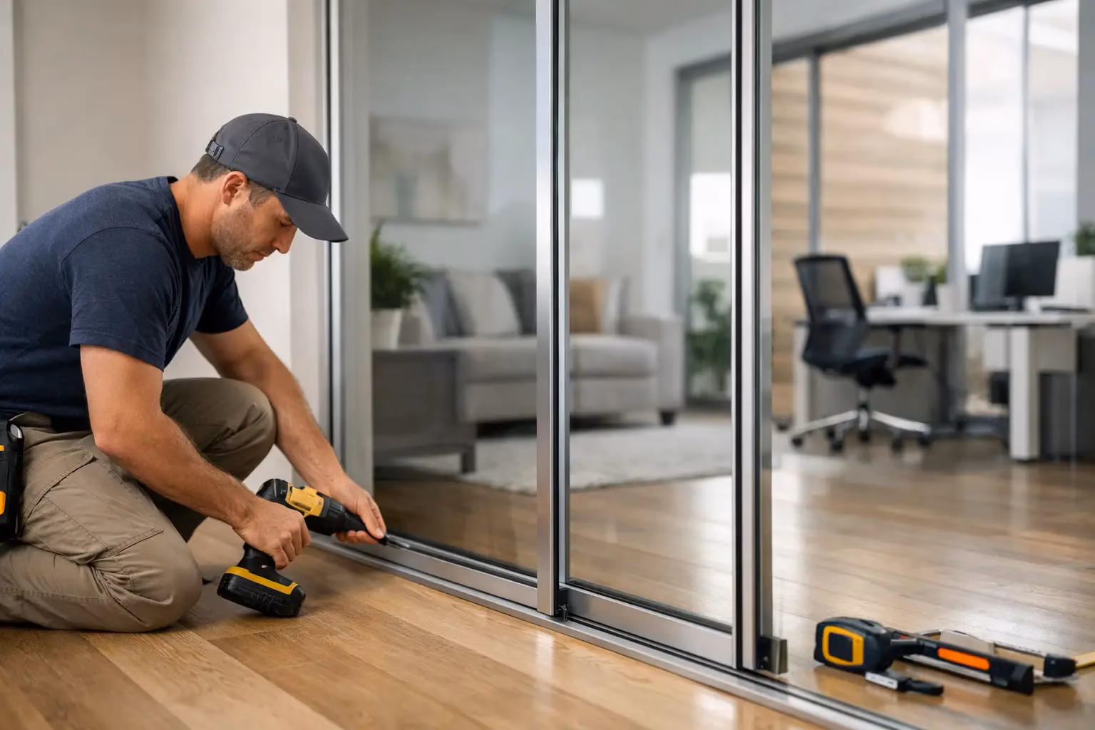 How to Install Sliding Room Dividers Safely