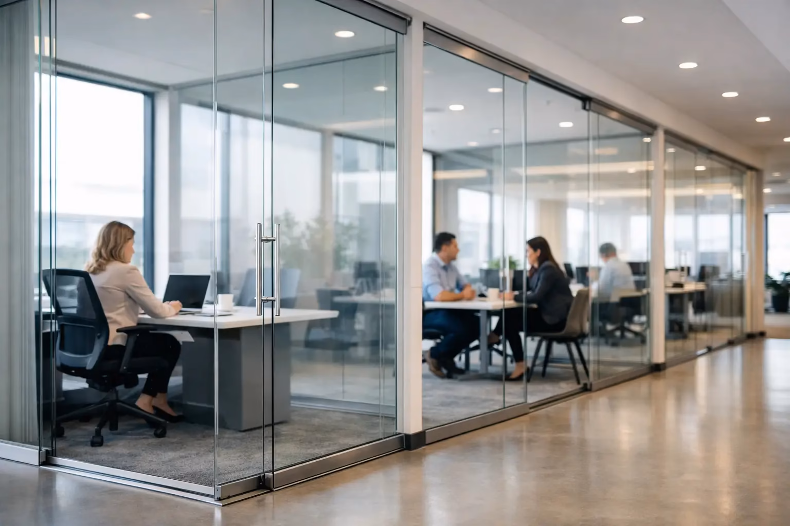 Office Glass Wall Benefits for Modern Workspaces