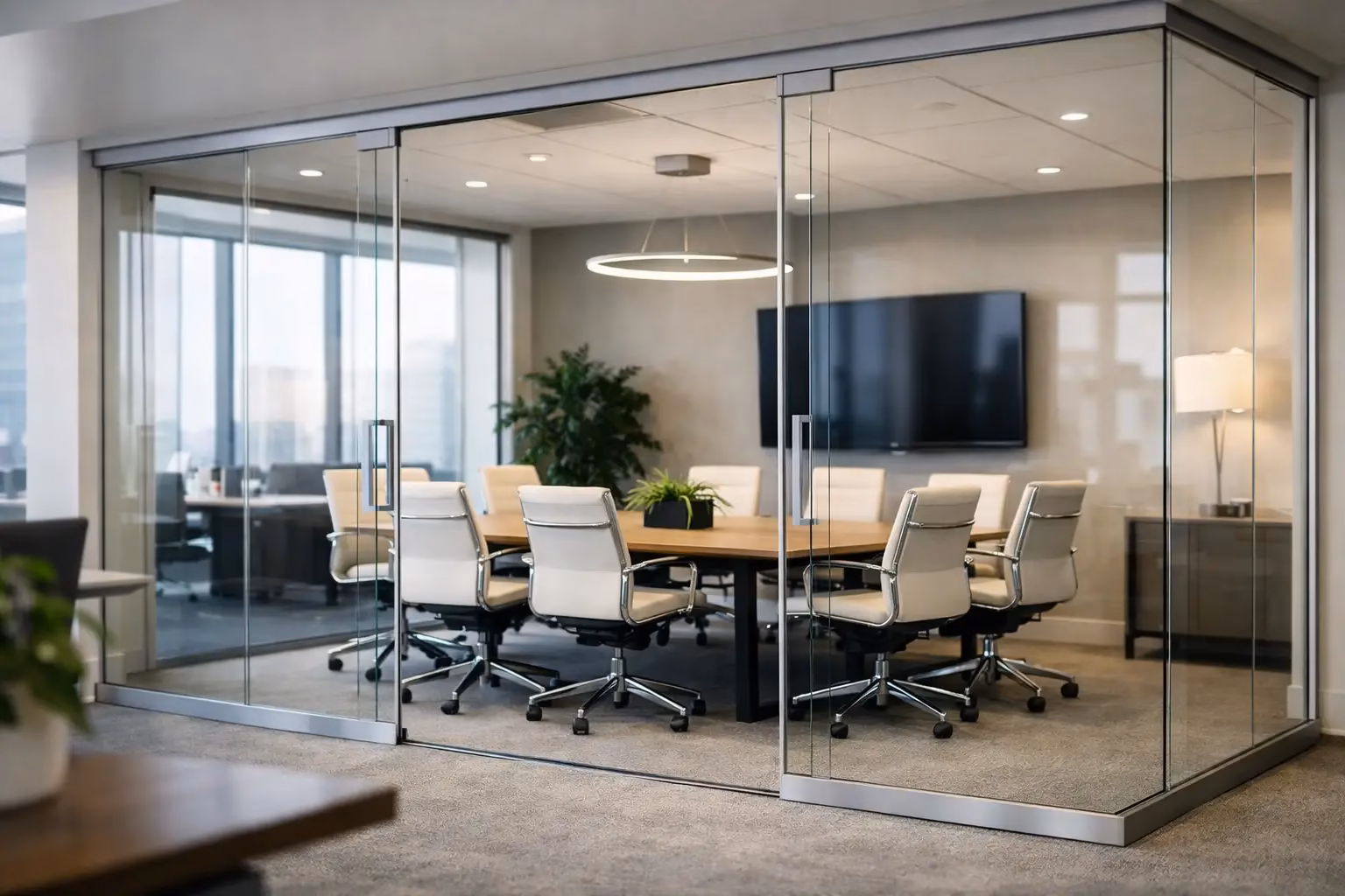 How to Design a Glass Conference Room That Works