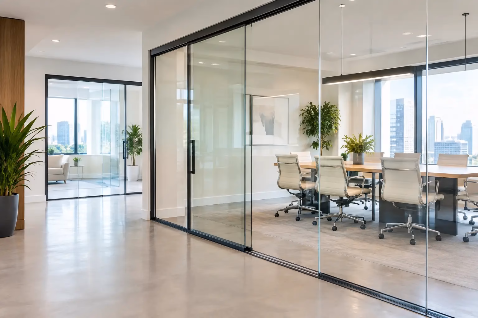 Glass Partition Systems That Work Harder for Space